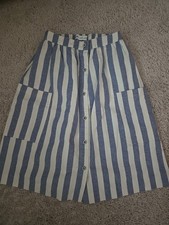 Gonna Zara bambina a righe blu