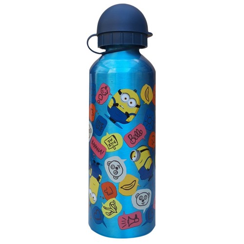 Borraccia alluminio minions - in,