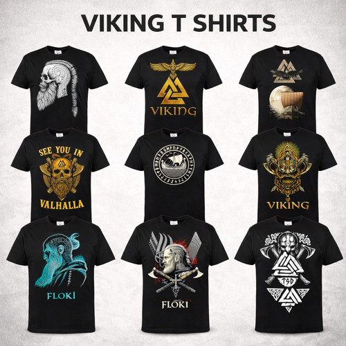 Shirt vichinga uomo vichingo - vichinga,