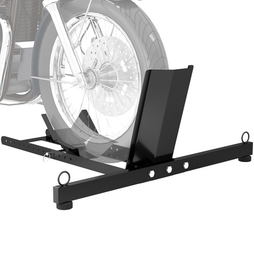 Homcom cavalletto bloccaruote - homcom,