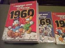 I MIGLIORI ANNI DISNEY - da 1960 a 1980 - SEQUENZA COMPLETA - 21 ALBI - PANINI