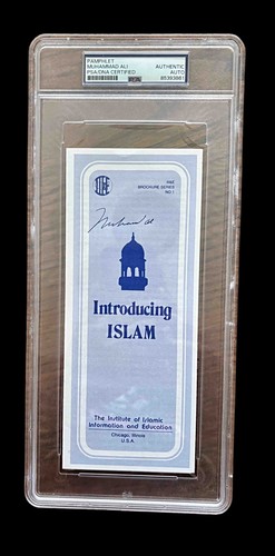 Opuscolo auto firmato muhammad - opuscolo,