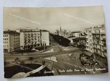 bn943 cartolina grosseto citta' viale della pace da piazza volturno