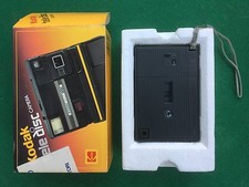 KODAK TELE DISC CAMERA + BOX/SCATOLA Macchina Fotografica con Flash OTT CONDIZ