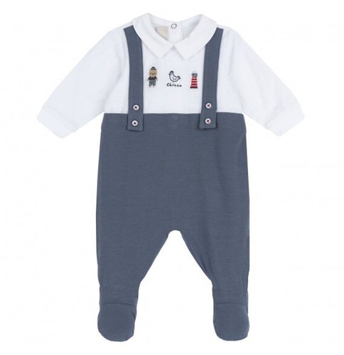 Tutina chicco neonato blu - tutina,