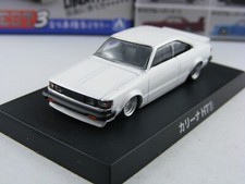 80 Toyota Carina HT (RA45) bianco, Aoshima Grachan Coll. Best 3, 1/64
