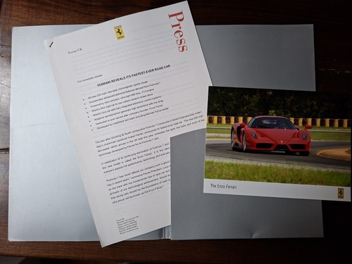 Ferrari enzo press - enzo,