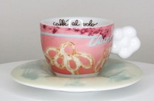 Thun - Set 6 tazzine caffè in porcellana Bloomia