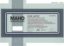 MAHO AG 1992 Pfronten Allgäu