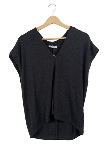 Zara gilet donna nero - gilet,