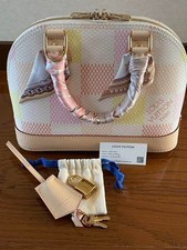 Borsa a tracolla Louis Vuitton Alma BB Damier 2024 rosa