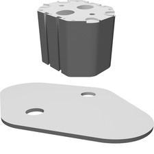 Adattatore batteria per bosch - adattatore,