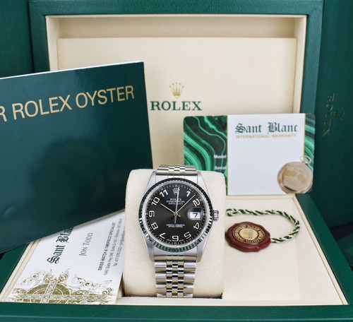 Rolex oro bianco datejust - oro, ss