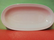 Richard Ginori Vassoio Piatto Da Portata PORCELLANA BIANCA CM. 25x13