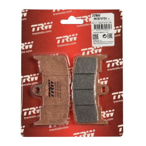 Pastiglia freno trw sinter - pastiglia,