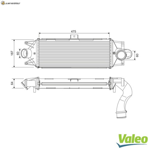 Intercooler 818390 per - 818390,
