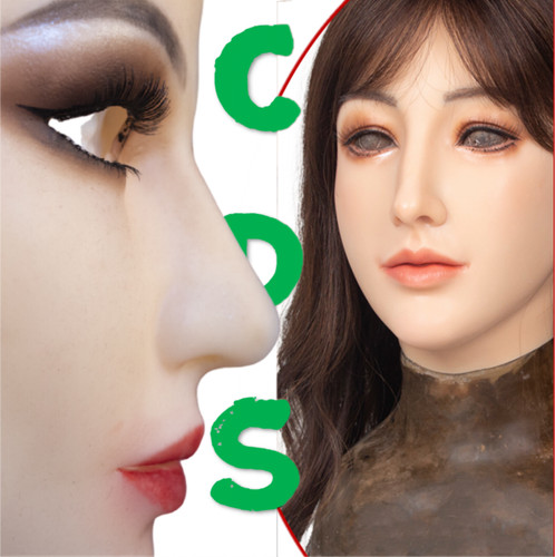 Maschera testa realistica