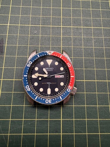 Seiko 7548 700b pepsi diver - 7548-700b,