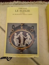Tibullo elegie fondazione - elegie,