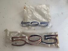 ABARTH 595 EPOCA SS DUE SCRITTE ORIGINALI MAI MONTATE MADE IN ITALY fiat abarth