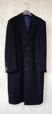 Cappotto Sartoriale Lanificio Campore Blu Lana & Cachemere Tg 48 Drop 6 R