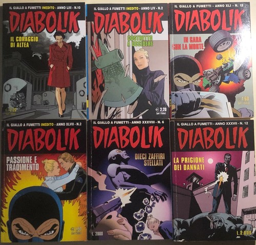 Lotto diabolik angela - 6,