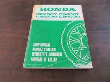 Honda CB250T CB400T CB250N