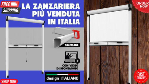 Kit ricambio zanzariera - kit, a