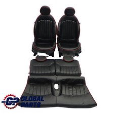 Sedili pelle Mini Cooper One R57 Cabrio riscaldati Sport Lounge Set nero rosso