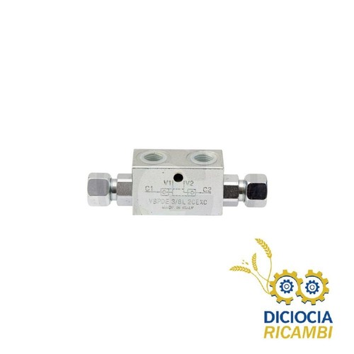 Valvola blocco 8 doppio - valvola,