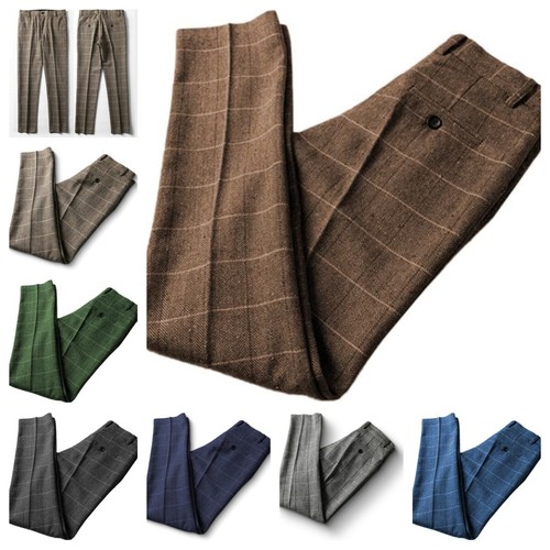 Pantaloni eleganti uomo - , tweed
