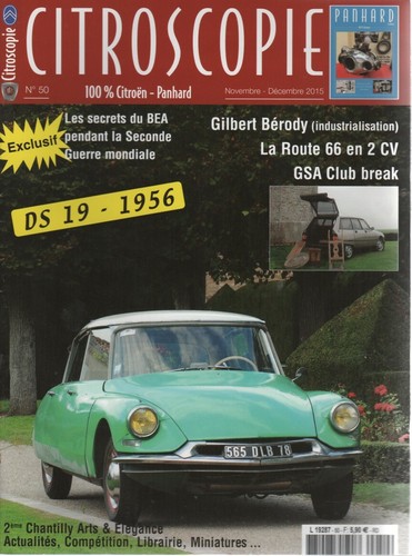 Citroscopie citroen 19 - citroscopie, ds