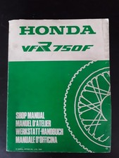 Manuale officina Honda VFR 750 F 66ML700 1986