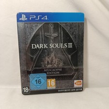 Dark Souls 3 III - Apocalypse Edition Steelbook - Sony Playstation 4 PS4 - Ita