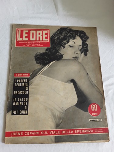 Ore anno dicembre - ore, 1953