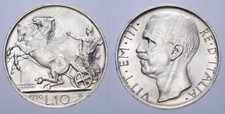 10 LIRE 1930 BIGA NC VITT. EMANUELE III REGNO D'ITALIA qFDC