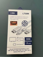 CAVO UNIVERSALE, Adattatore Micro USB 11 pin, HDMI 1.8 metri FULL HD 1080P