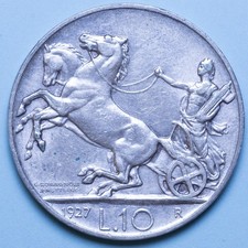 VITTORIO EMANUELE III 10 LIRE