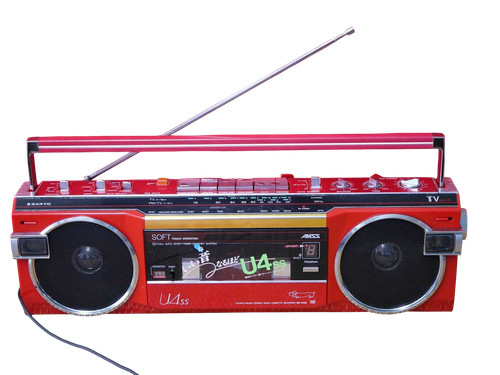 Sanyo u4ss boombox - mr-u4ss,