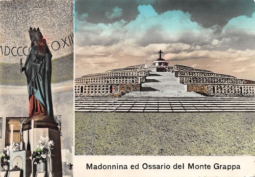 Cartolina madonnina ossario - cartolina,