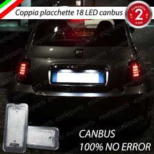 PLACCHETTE A LED LUCI TARGA 18