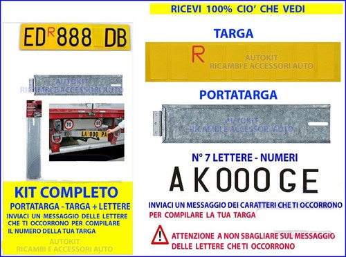 Targa ripetitrice rimorchi - ripetitrice,
