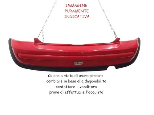 Paraurti posteriore completo - paraurti,