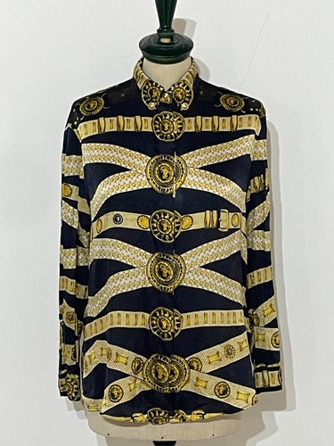 Gianni versace camicia stampa - versace,