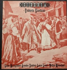 Vinile “Siberia” e “Il Re” di Umberto Giordano.  MRF-118 (3 Lp)