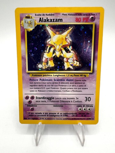 Carta pokemon alakazam - alakazam, 1/102