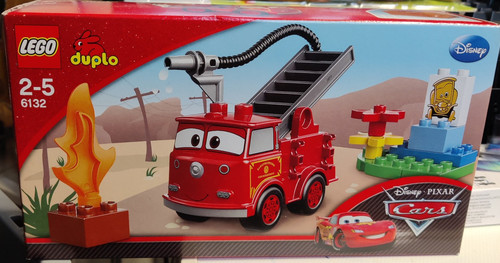 6132 lego duplo cars vigili - duplo,