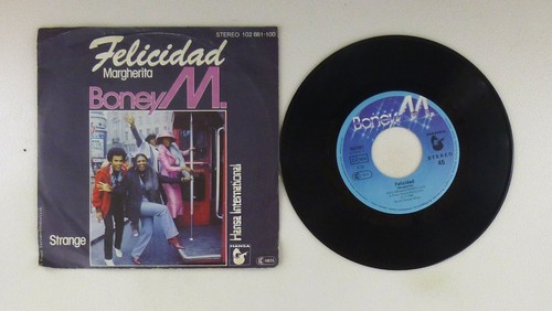 Single vinyl boney m - 7",
