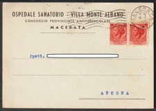 87819/20 OSPEDALE SANITRIO VILLA MONTE ALBANO (MC)  vedi mod. personalizzato