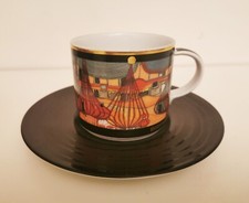 2 Tazze Hundertwasser, anno 2001, numerate. Vendute in coppia. 